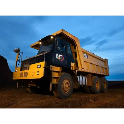 Caterpillar Launches Cat 707 Wide Body Truck