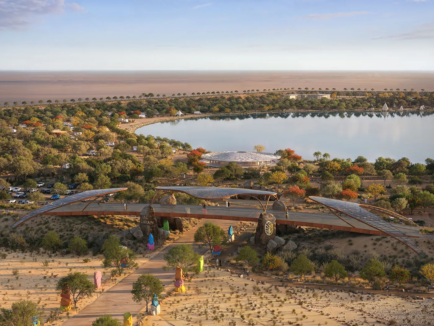 Dubai Unveils $1.1 Billion Al Layan Oasis Desert Tourism Project