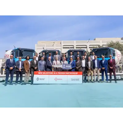 CONMIX Expands UAE Fleet With 10 New Transit Mixer Trucks