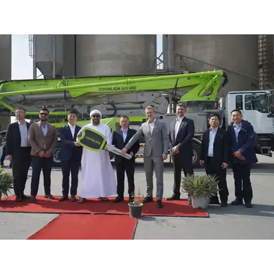 ALAS Emirates Ready Mix Boosts Fleet With Zoomlion Units