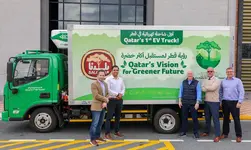 Mannai HECV Delivers Qatar’s First Electric Refrigerated Truck 