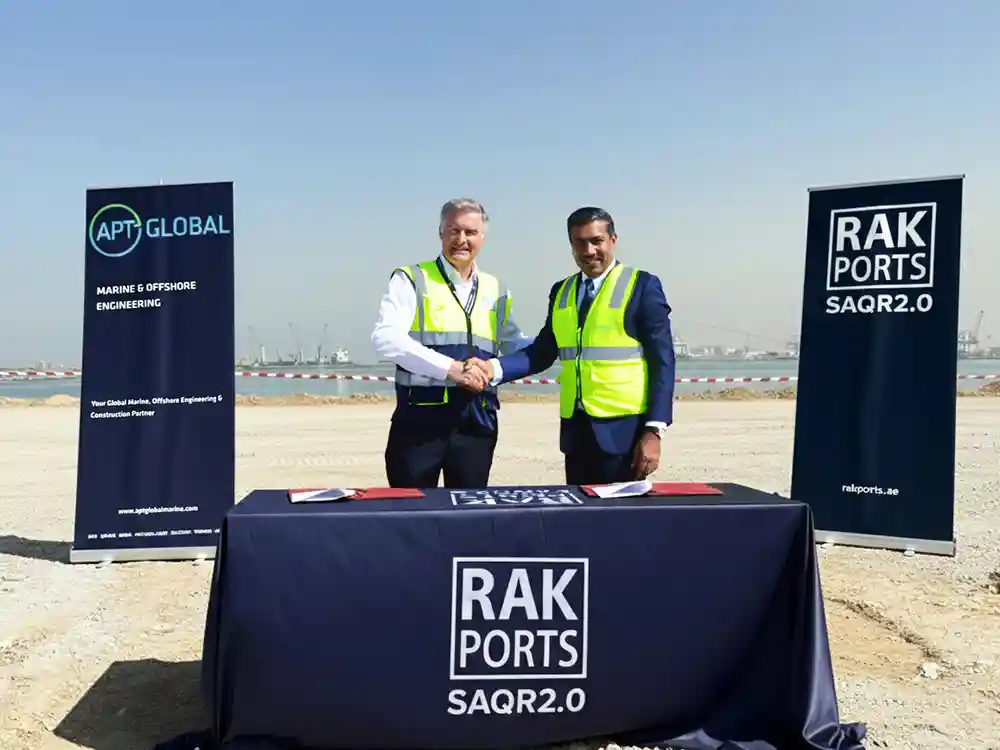 RAK Ports And APT Global Sign MoU For Fabrication Facility