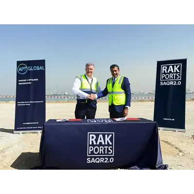 RAK Ports And APT Global Sign MoU For Fabrication Facility