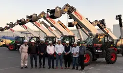Jaidah Delivers 13 Bobcat Telehandlers To Galfar Al Misnad In Qatar