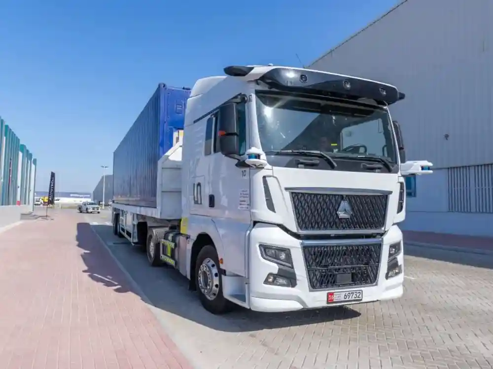 Abu Dhabi Launches Autonomous Truck Pilot At KEZAD