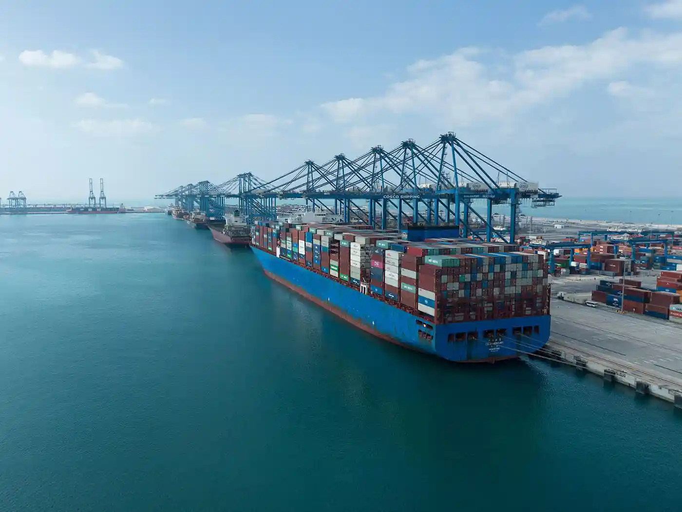 AD Ports Enables Cargo Transit From Khor Fakkan And Fujairah Ports To Khalifa Port