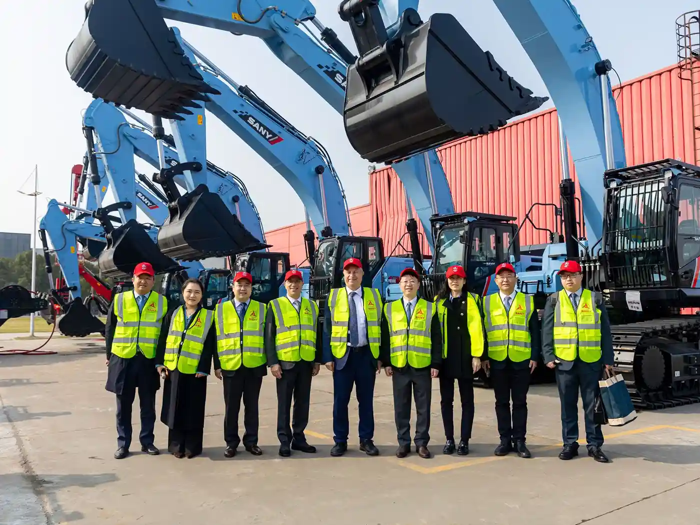 SANY And CCC Sign $100 Million Equipment Deal