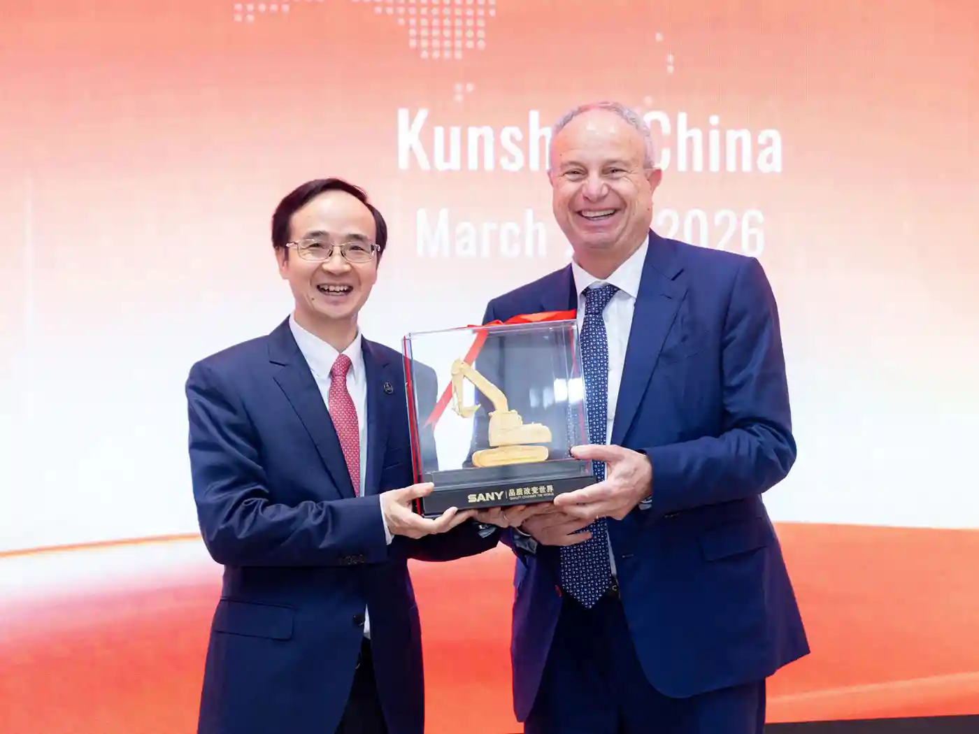 SANY And CCC Sign $100 Million Equipment Deal