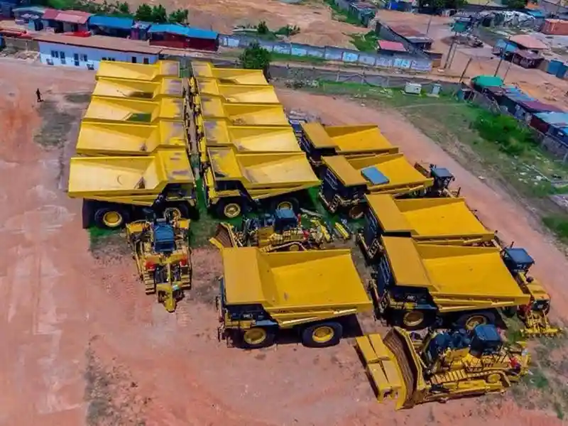 E&P Deploys Caterpillar 785D Haul Trucks In Ghana