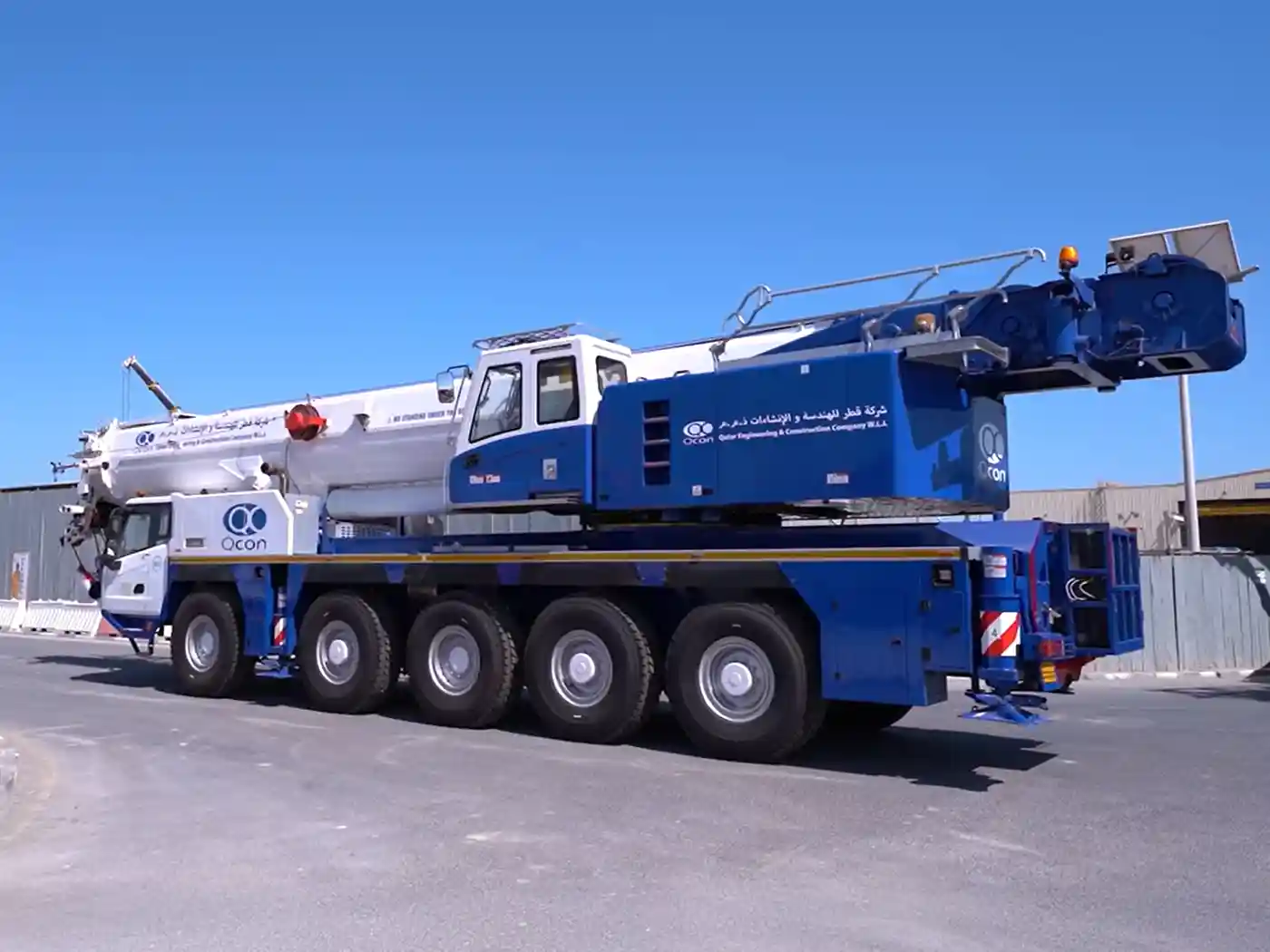 مجموعة جيدا تسلم أسطول كرينات ساني إلى QCON في قطر