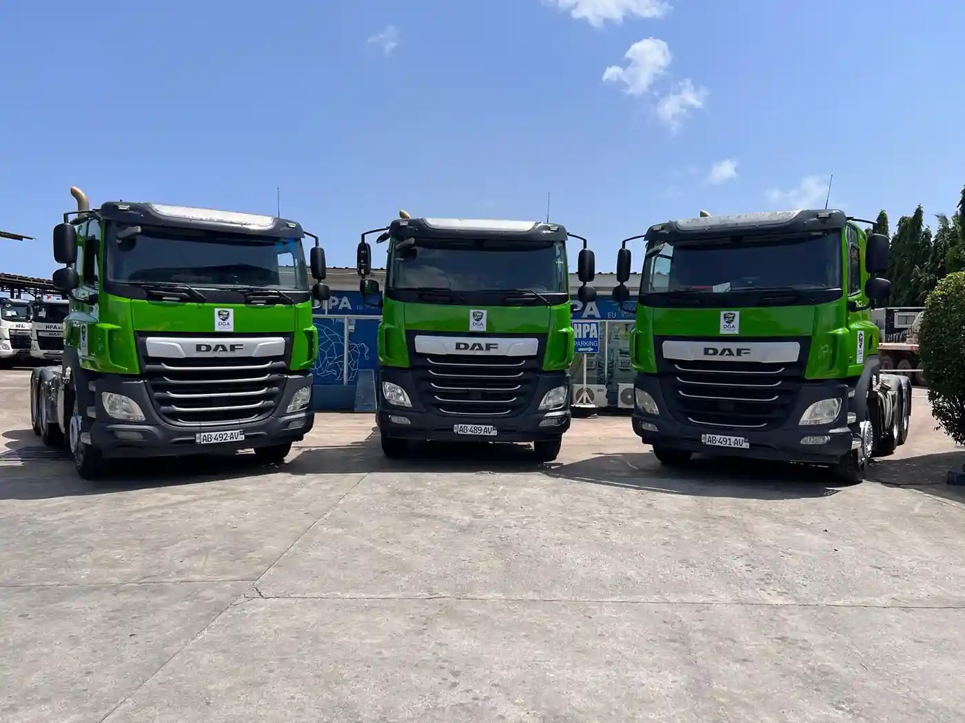 HP Automotive Delivers Refurbished DAF Trucks In Côte d’Ivoire