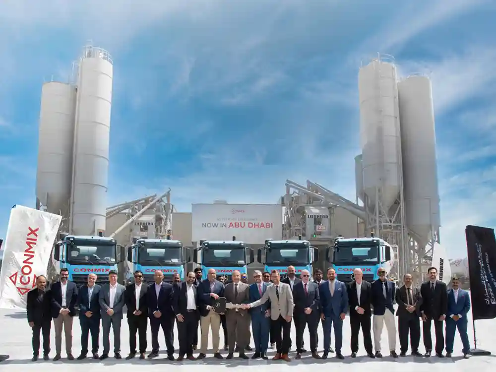 CONMIX Expands Fleet With Mercedes-Benz Mixer Trucks In Abu Dhabi