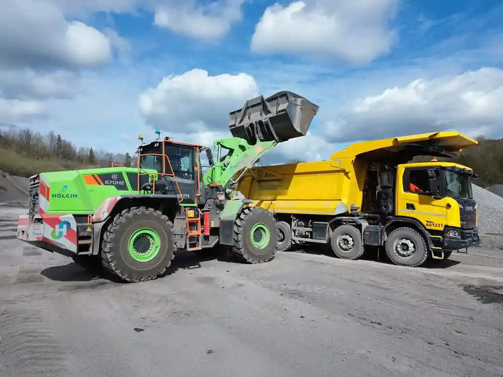 Holcim UK Adds Electric LiuGong Loaders To Support Decarbonisation