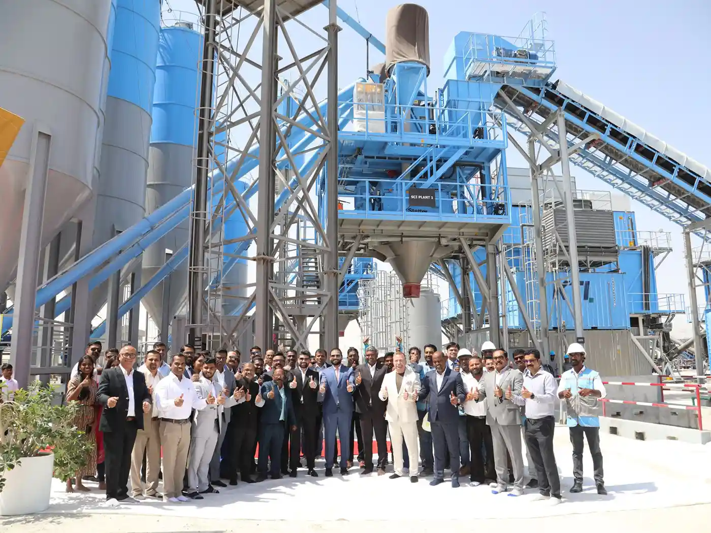 Sobha Realty Opens Concrete Plant In Dubai 