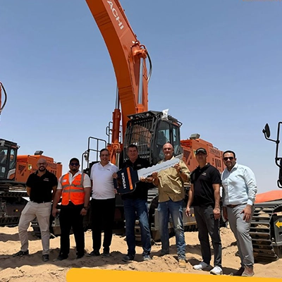 ATEC Delivers Second Hitachi ZX890LCH-7G Excavator | P&E News