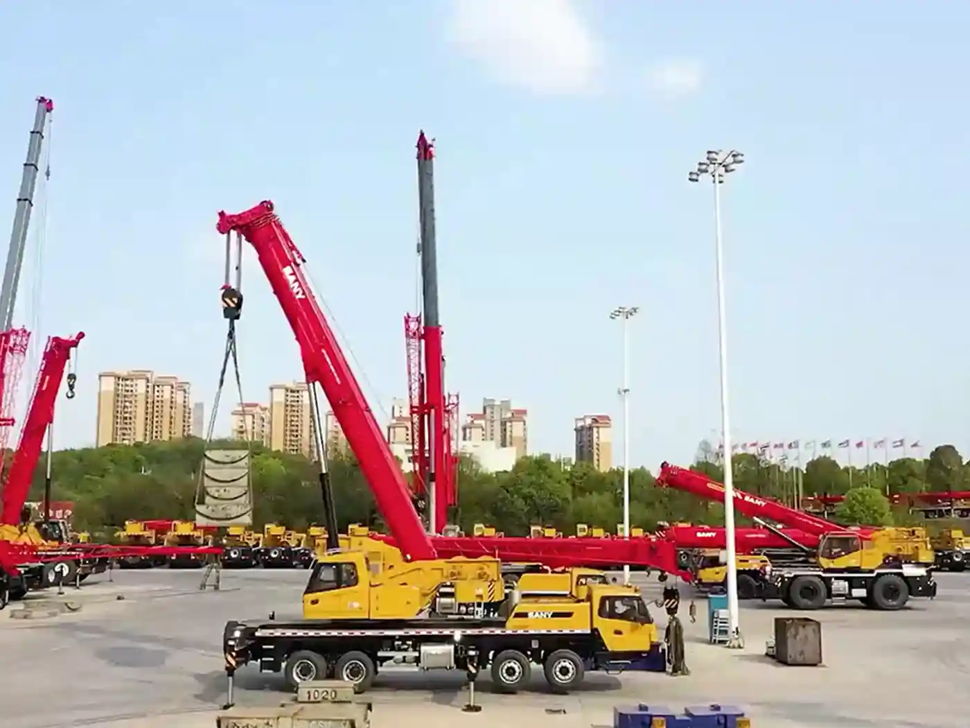 Masaha Presents The New SANY STC500 Mobile Crane