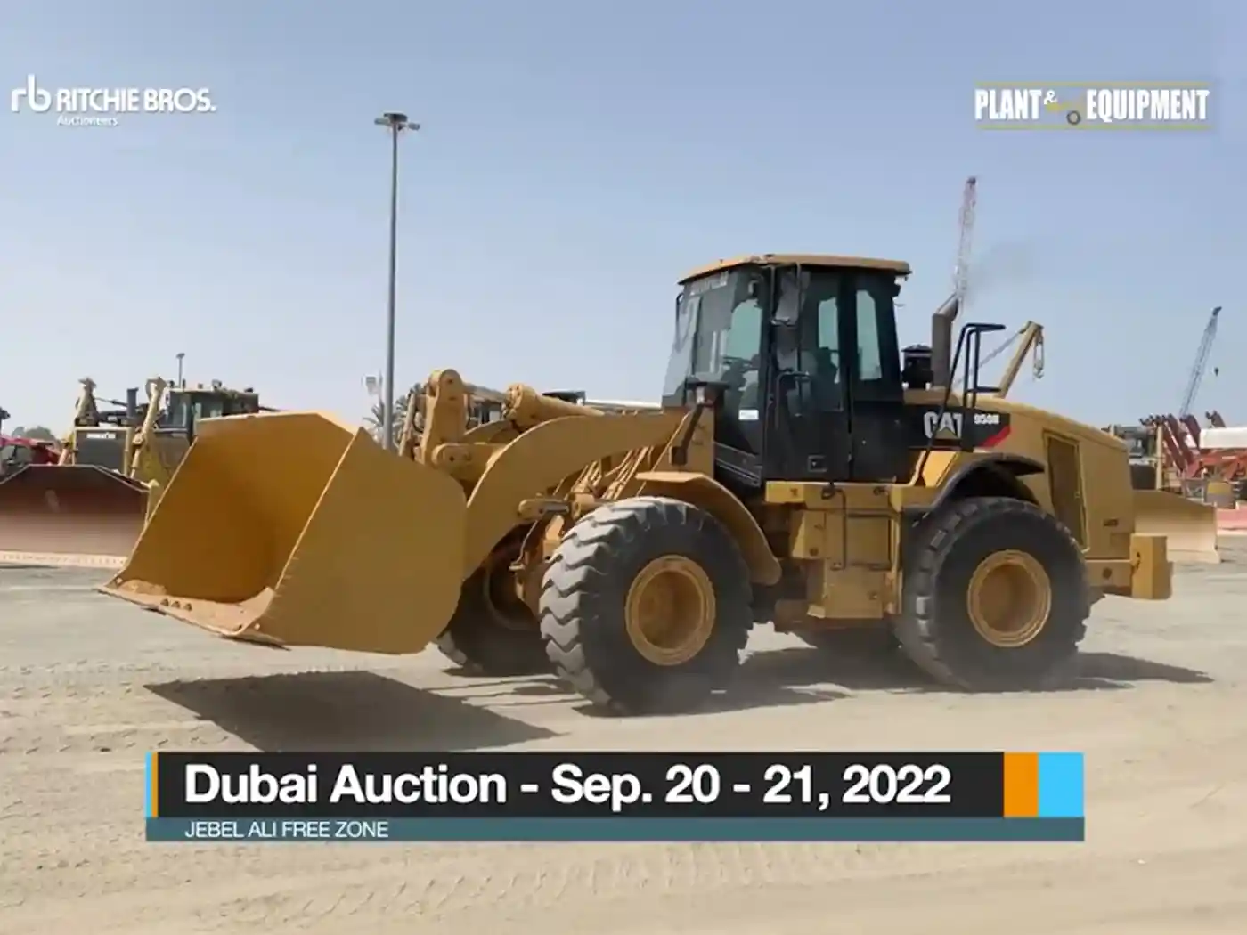 Ritchie Bros. Auctioneer Dubai Auction, September 20-21, 2022
