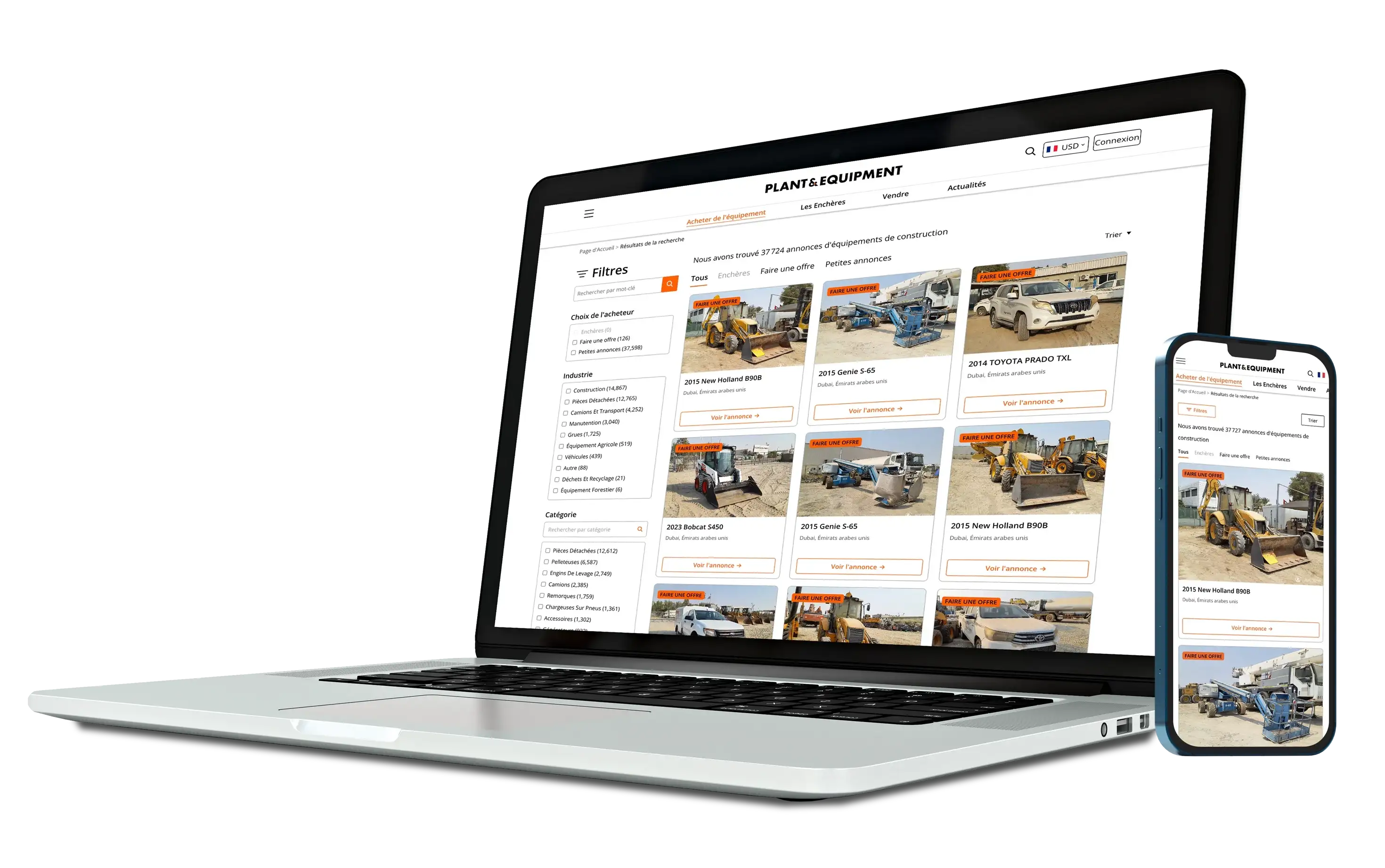 Sell Heavy Equipment Online