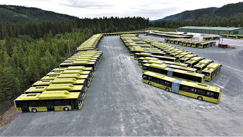 going green nearly 200 man lion plant equipment