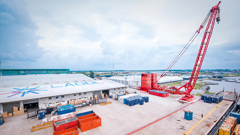 Mammoet Terminal Crane operational in Nigeria