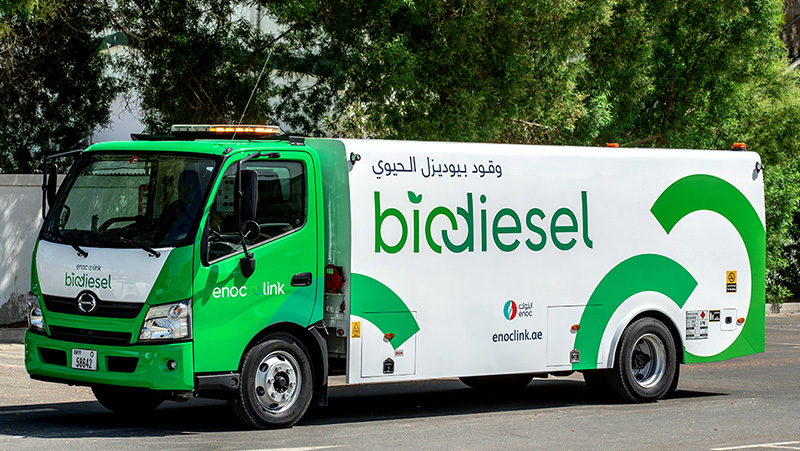 ENOC Link Launches Biodiesel For Commercial Fleets