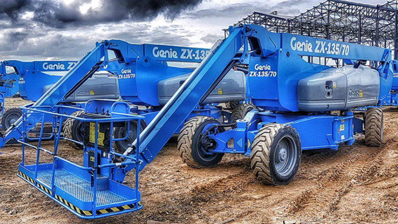 Genie Announces The Order Of 10 ZX-135/70 Boom Lifts By Dayim Equipment Rental In Saudi Arabia