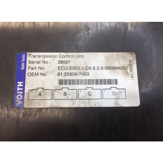 SPARE PARTS VOITH Used-18380790