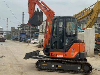 2022 Hitachi ZX50U Used Mini Excavator for sale | P&E