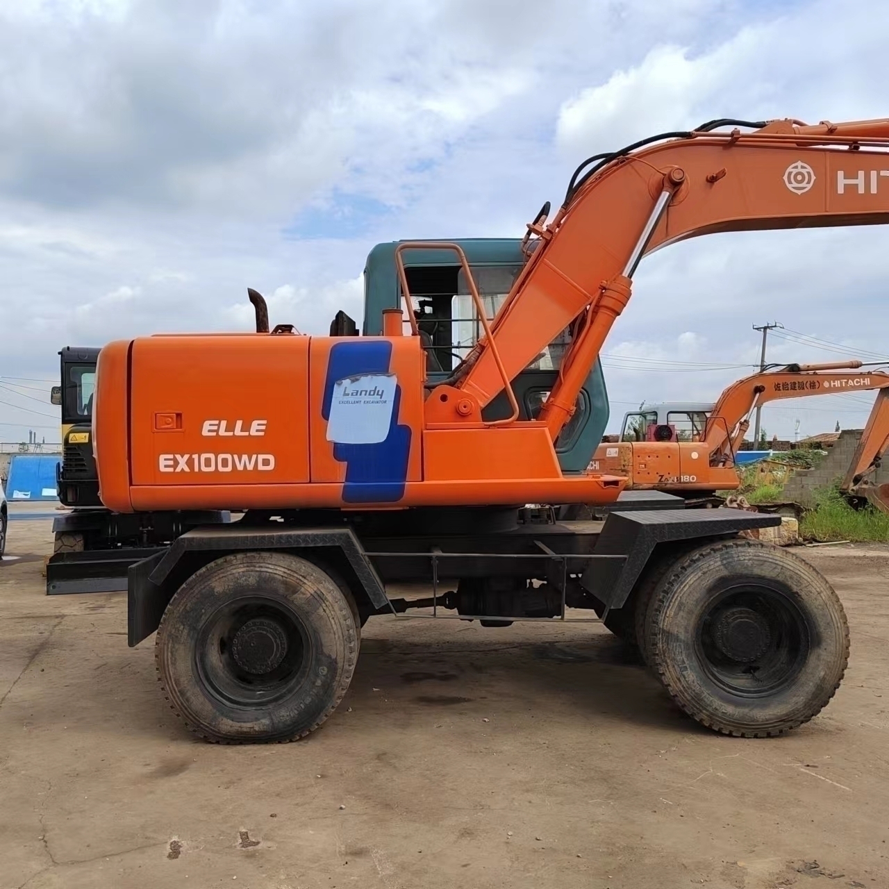 2019 Hitachi EX100WD Used Wheeled Excavator for sale | P&E
