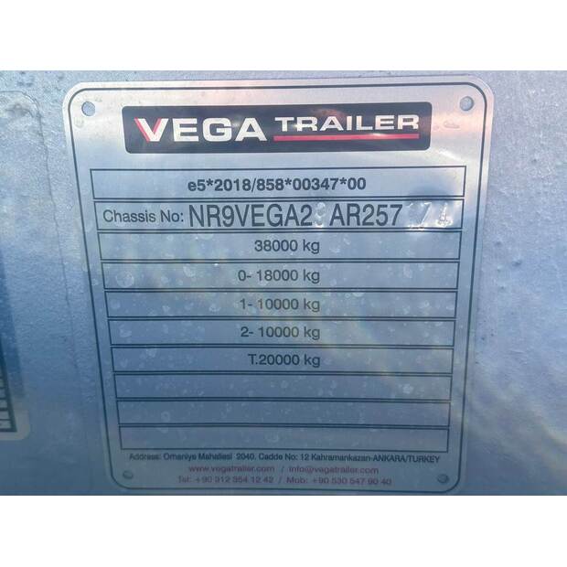 2024 فيجا تريلر 2 Axle-38251087