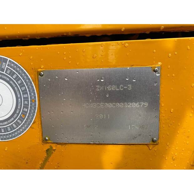 2011 Hitachi ZX160LC-3-38254217