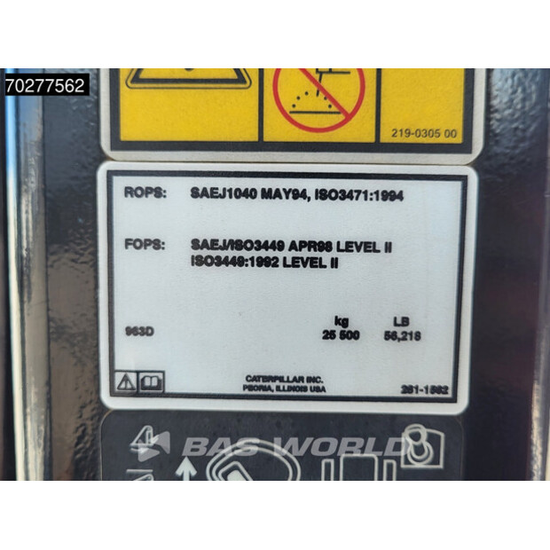 2008 Caterpillar 963D-39170007