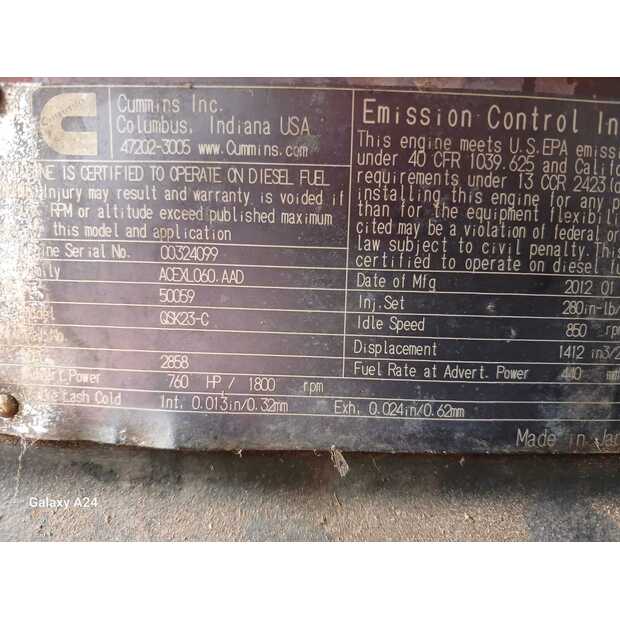 محركات كيومنز تم تجديده رقم قطع الغيار: QSK23 for Hitachi EX1200-39266568
