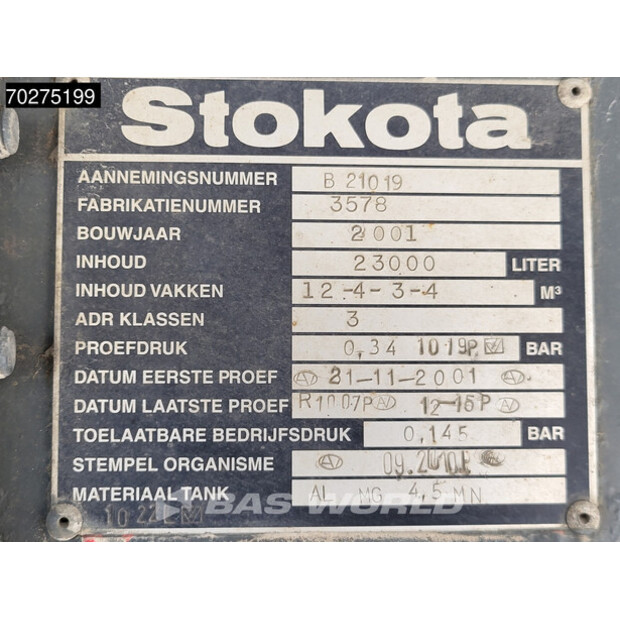 2001 Stokota OPL23-10-39310605