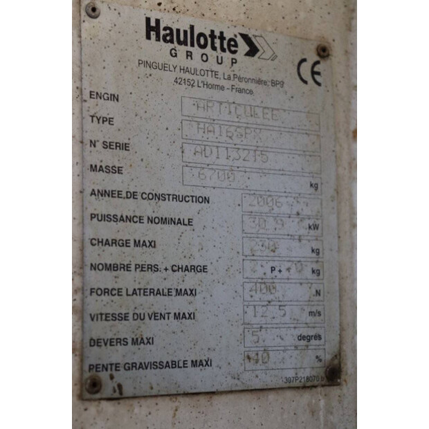 2006 Haulotte HA16SPX-39328097