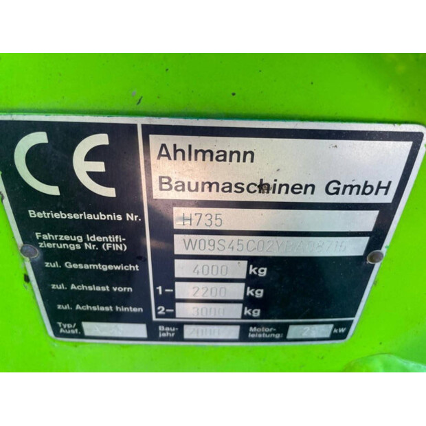 2000 Ahlmann AZ45-39334985