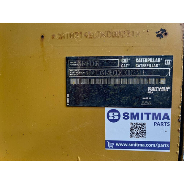2013 Caterpillar 314ELCR-39380724