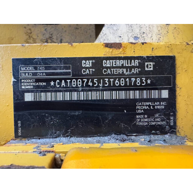 2020 Caterpillar 745-39422153