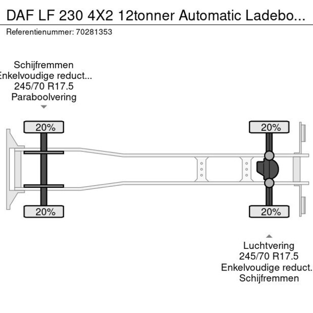 2020 DAF LF230-39450679
