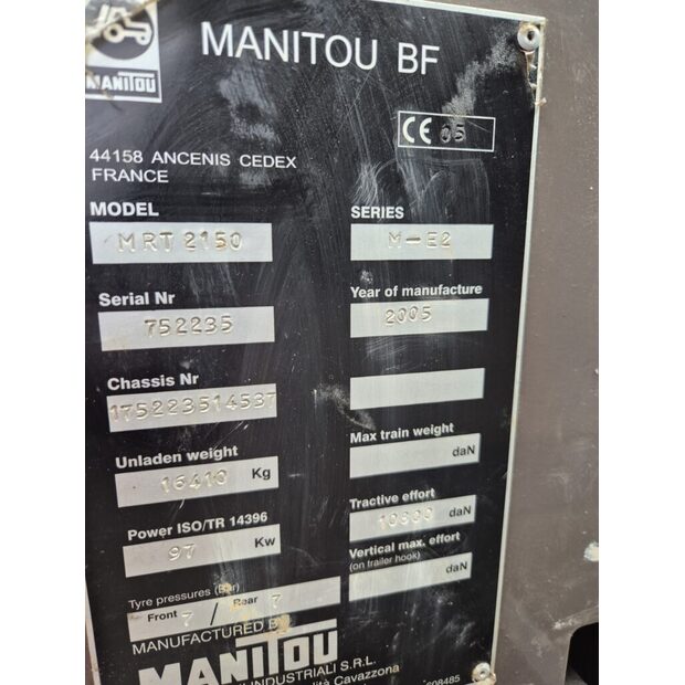 2006 Manitou MRT 2150 M-series-39453977