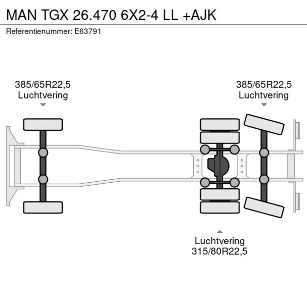 2021 مان TGX 26.470-39465154