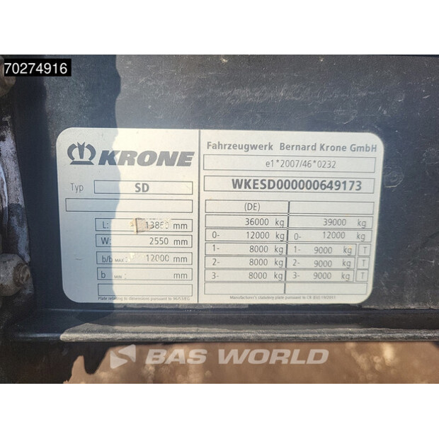 2015 Krone SD-39527416