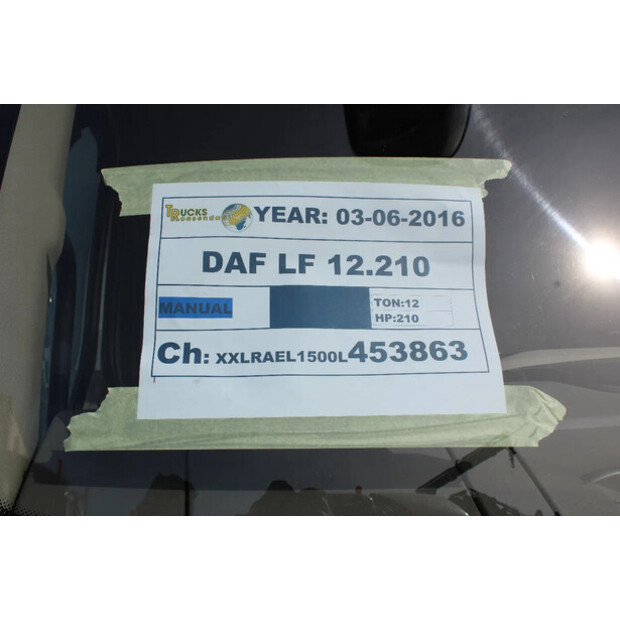 2016 DAF LF 210-39616508