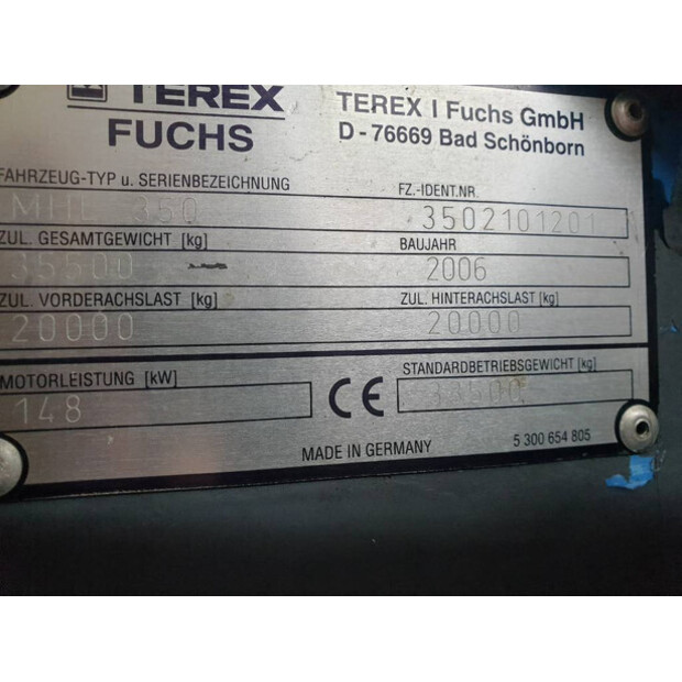 2006 FUCHS MHL350D-39633387