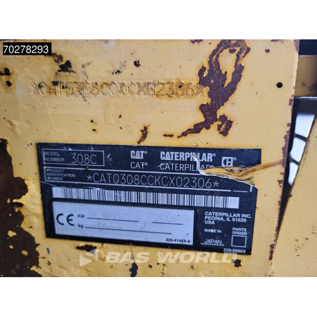 2008 Caterpillar 308C-39691191