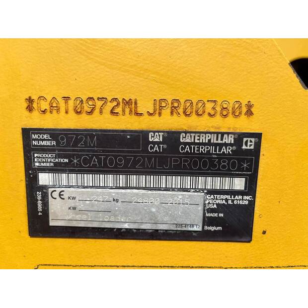 2015 Caterpillar 972M-39693463