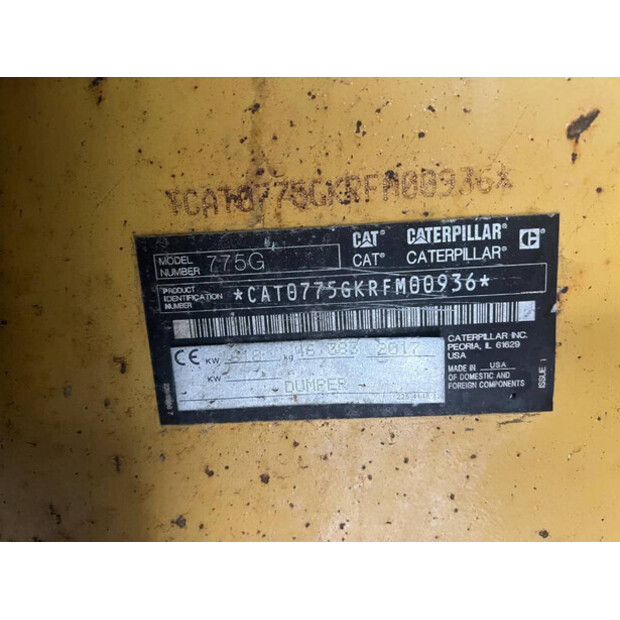 2017 Caterpillar 775G-39730240