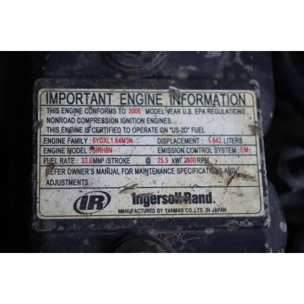 2007 INGERSOLL RAND TYPER1074E731E-39733166