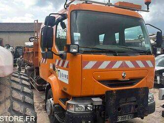 Image de CAMIONS À PLATEAU 2002 Renault Midlum