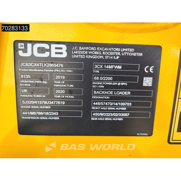 2019 JCB 3CX-39820754